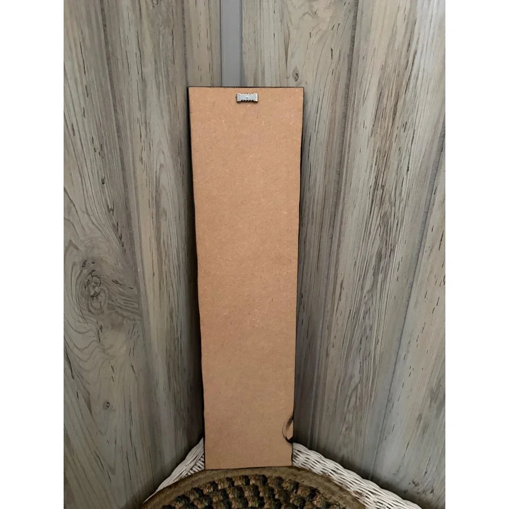 Rustic Country Bath Outhouse Wooden Wall Art Plaque Farmhouse Decor 20x5